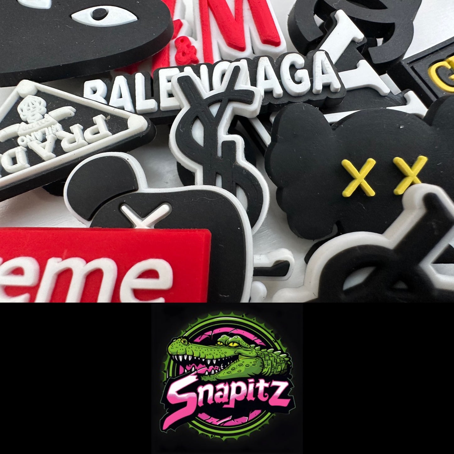 Croc Charm Styles Labels Accessories