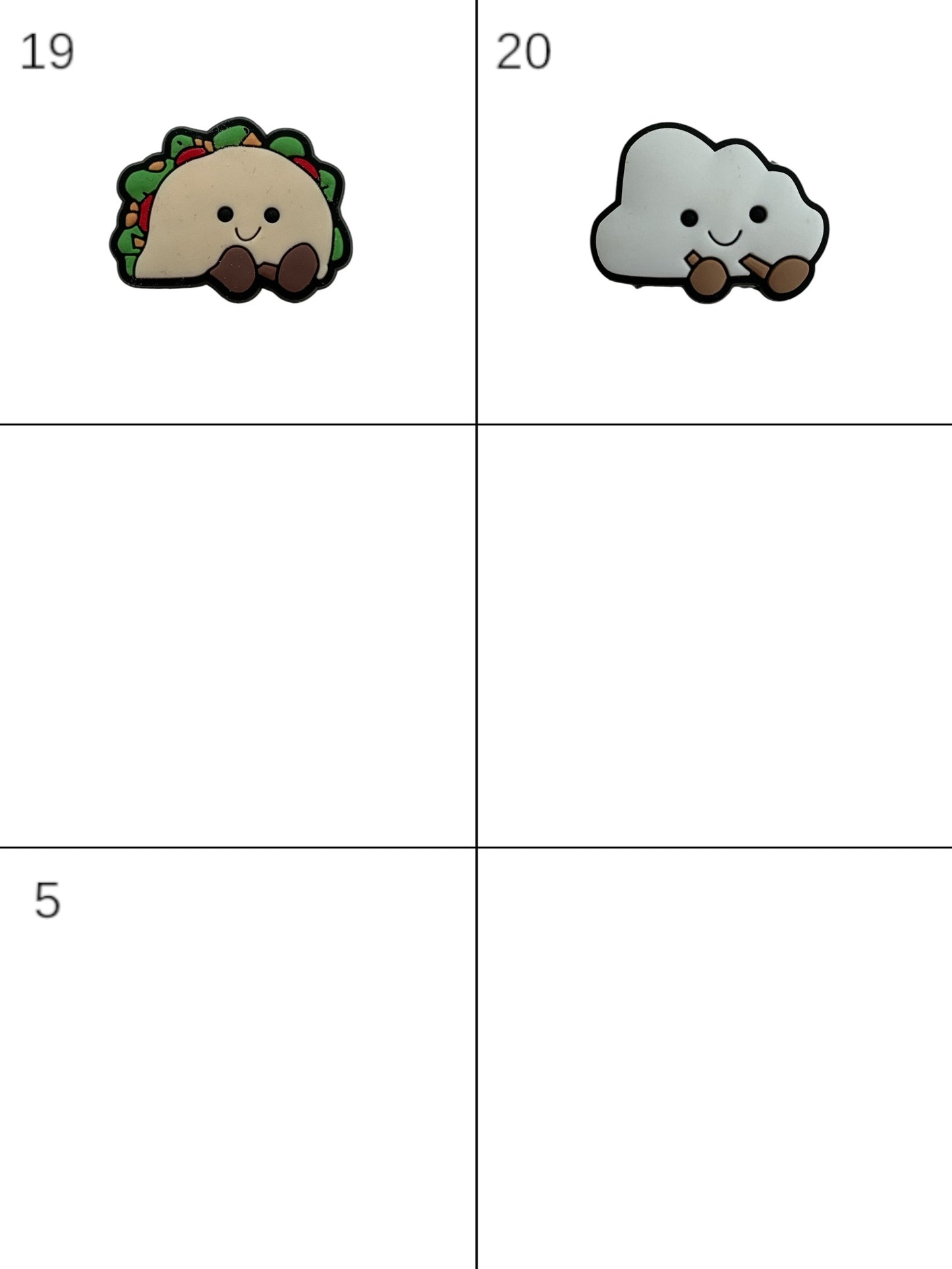 Jelly Teddy Animal Croc Charms | Cute Shoe Accessories
