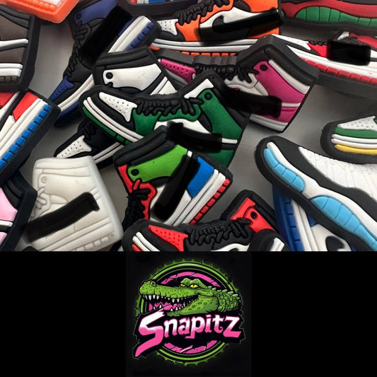 Sports Trainers High Tops Style Shoes Croc Charms