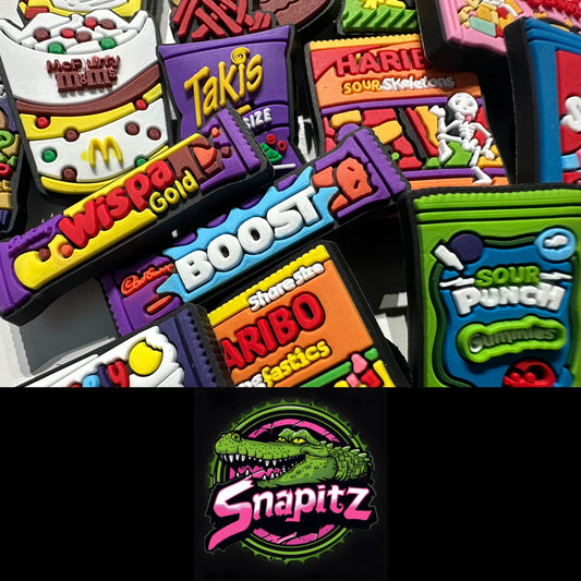 Fast Food Snacks Sweets Croc Charms
